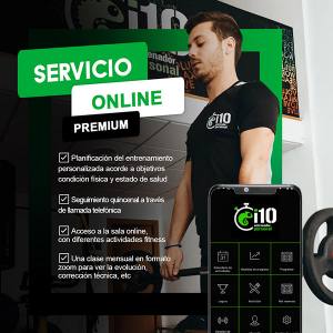Bono del Servicio Online Premium i10 Entrenador Personal